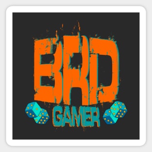 BRD GAMER Sticker